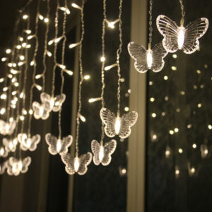Butterfly Led Curtain Lights For Holiday Wedding Party