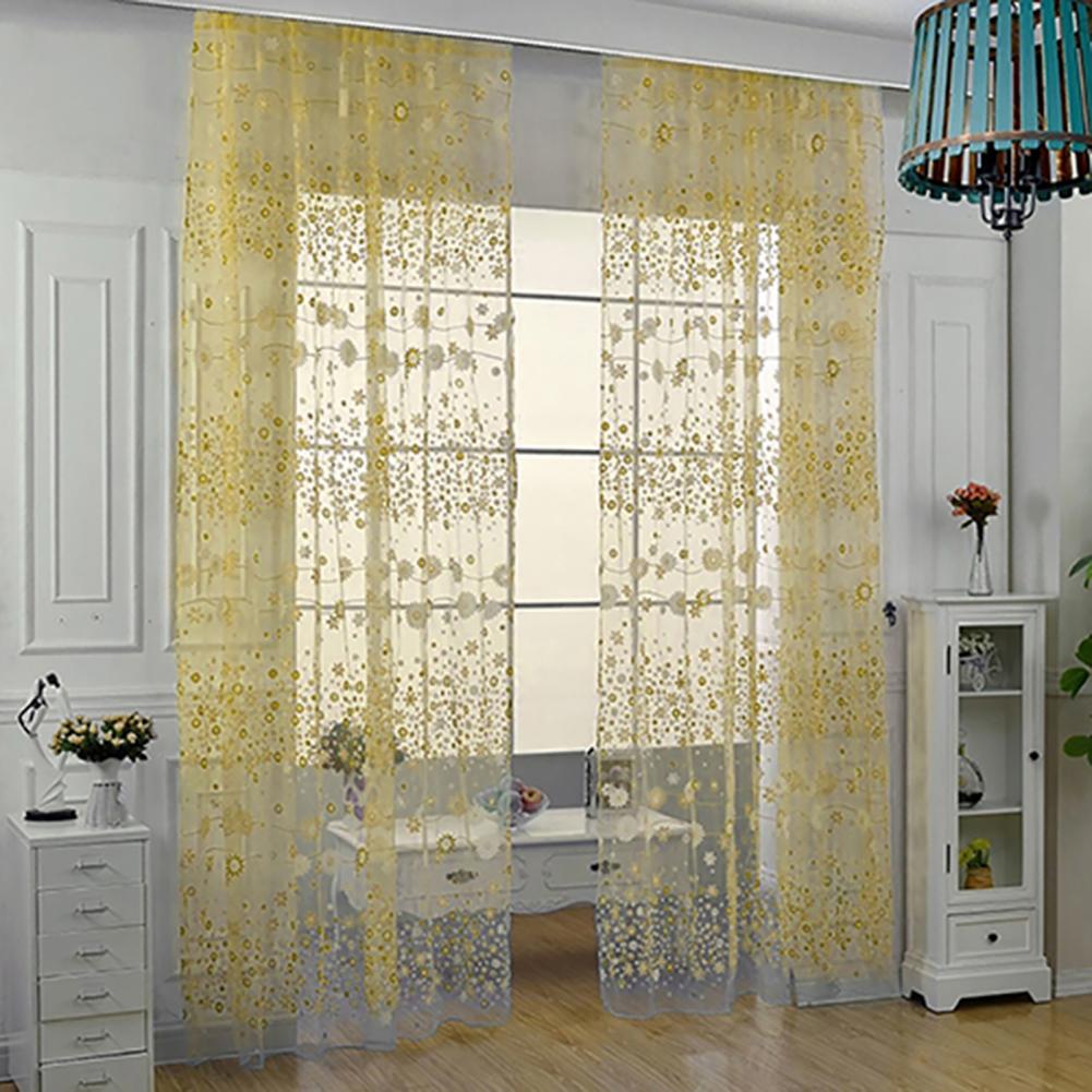 sheer pattern curtains