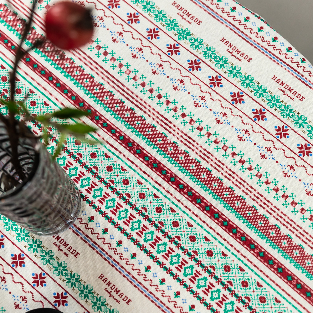 Boho Tablecloth Round Lace Table Cloths