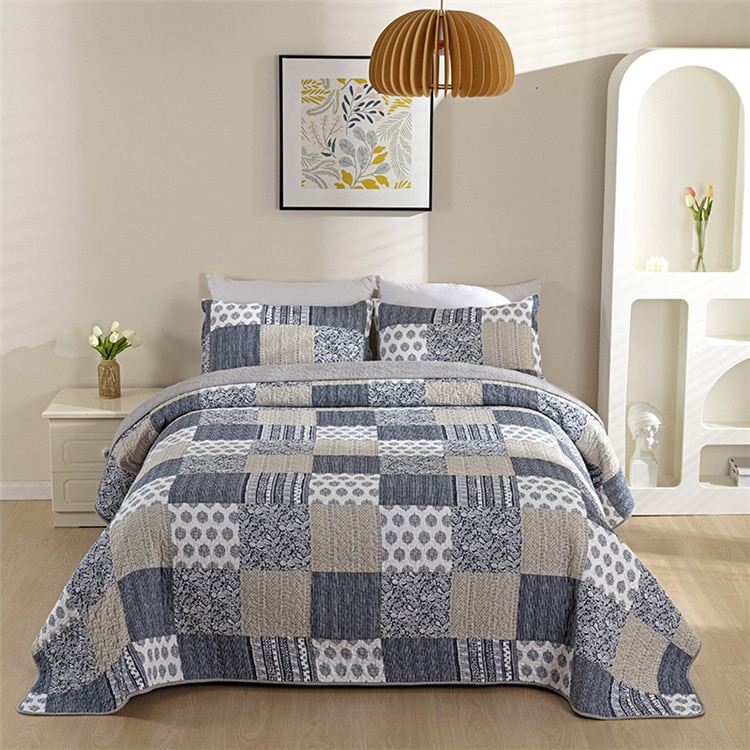 quilted duvet set