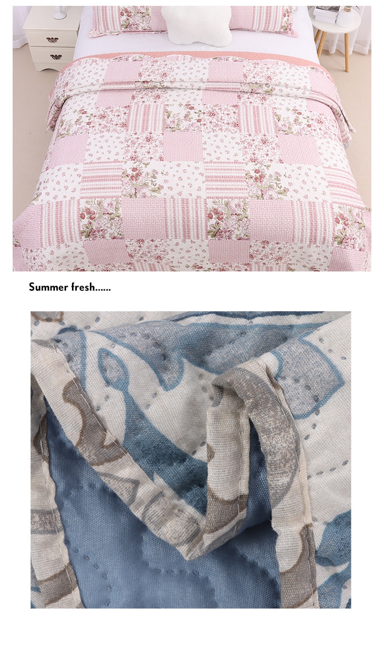 pink coverlets