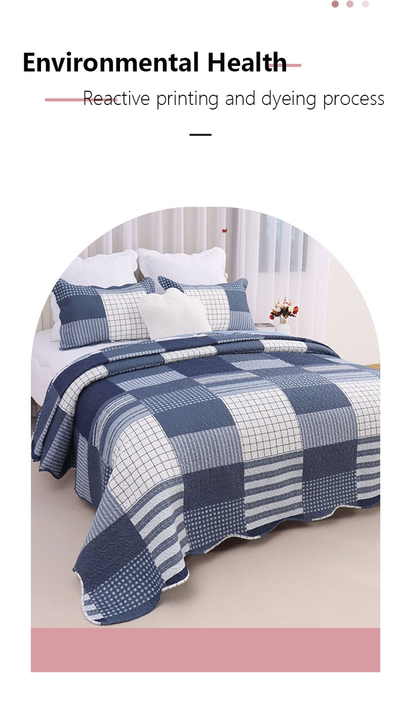 blue bedspreads