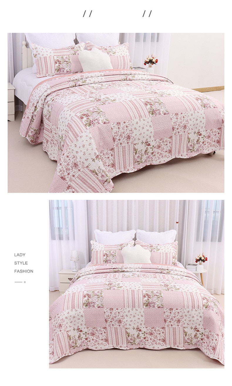 pink coverlets