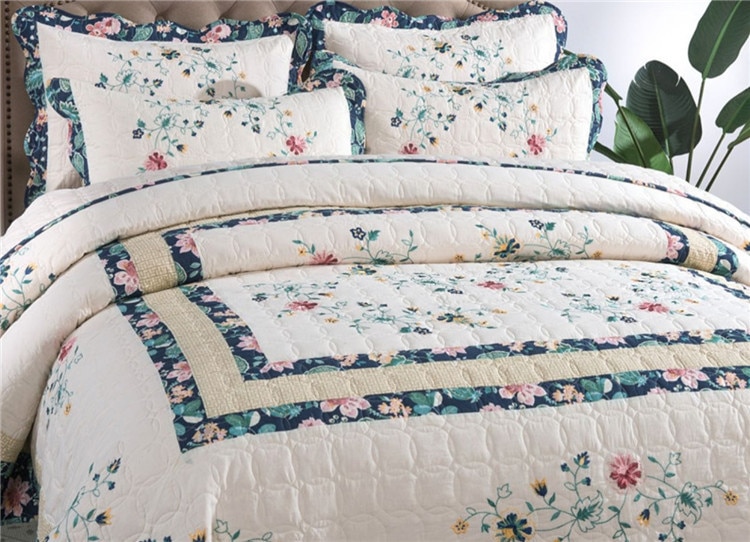 floral bed coverlets 