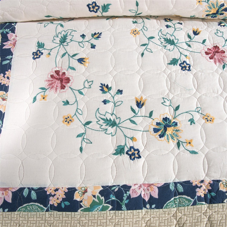 floral quilt cover set