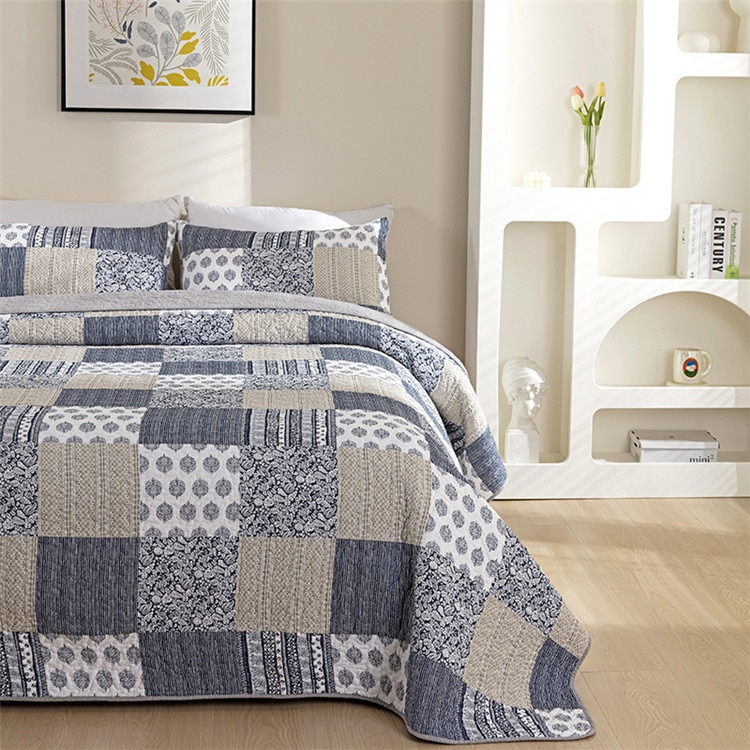 Plaid Bedspread