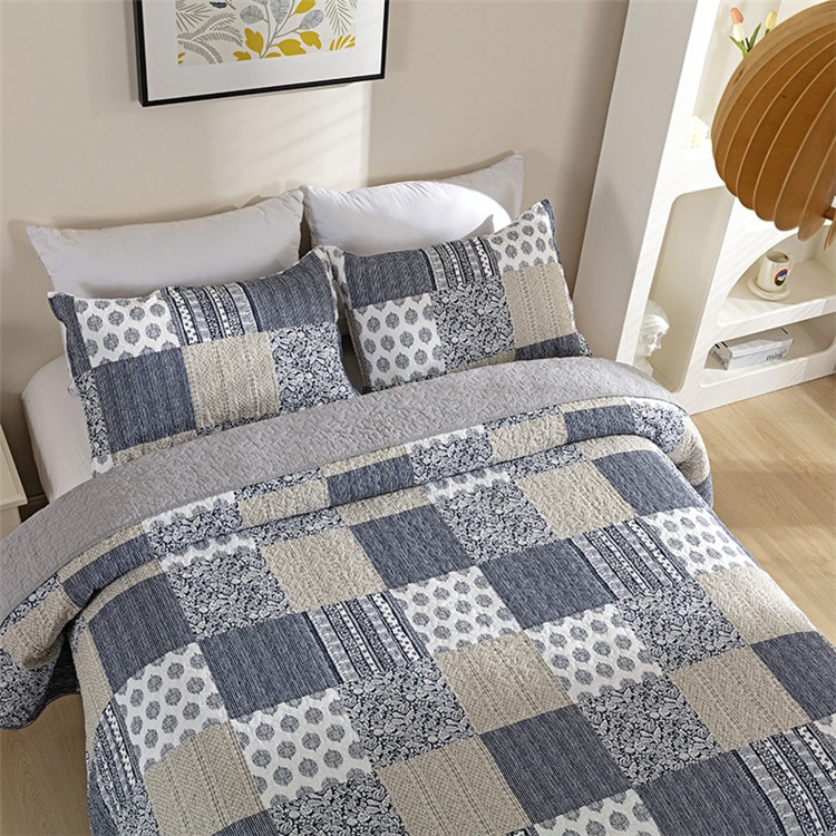 Plaid Bedspread