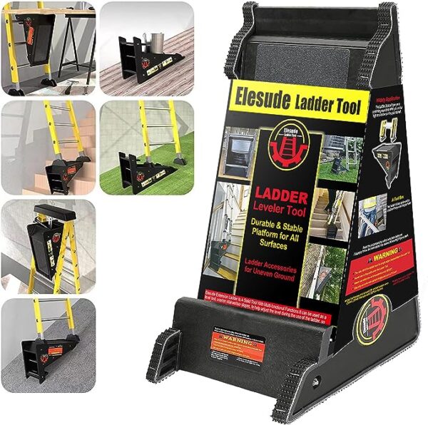 Ladder Stabilizer Easy-to-Use Accessories for Uneven Ground