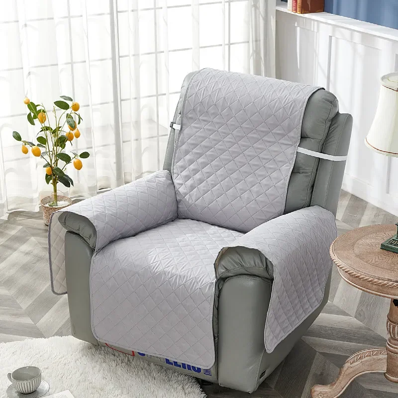 Washable 1-Seater Recliner Sofa Cover - Pet, Kid, and Armchair Protector, Anti-Slip Recliner Chair Cover settee covers for dogs