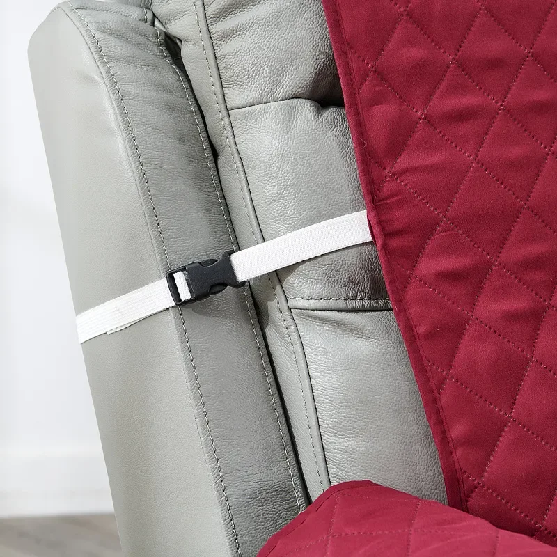 Washable 1-Seater Recliner Sofa Cover - Pet, Kid, and Armchair Protector, Anti-Slip Recliner Chair Cover settee covers for dogs