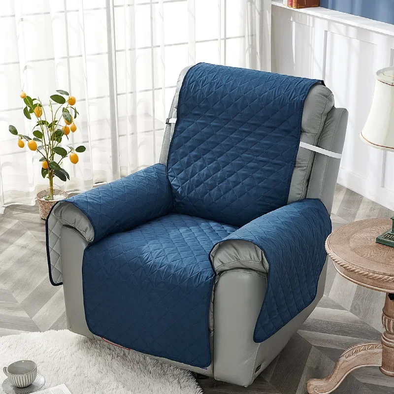 Washable 1-Seater Recliner Sofa Cover - Pet, Kid, and Armchair Protector, Anti-Slip Recliner Chair Cover settee covers for dogs