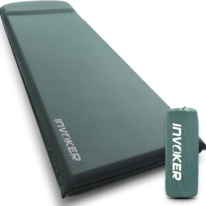 INVOKER 3.15" Self-Inflating Camping Pad, 4-Season Insulated Mattress