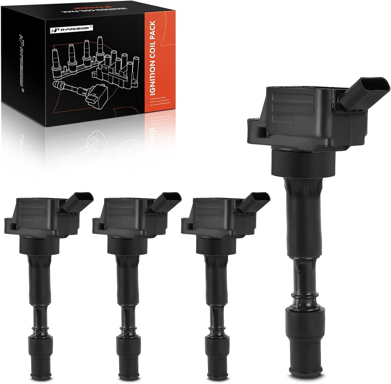A-Premium Ignition Coil Packs Compatible with Hyundai & Kia 2015-2024