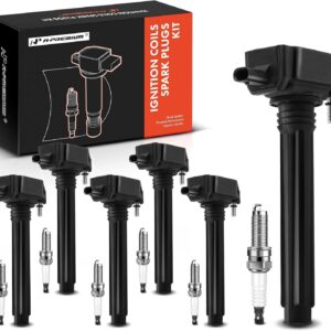 A-Premium Ignition Coil & Spark Plug Set for Jeep/Dodge/VW V6 3.6L