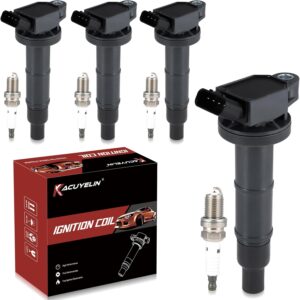 UF333 Coil Pack & Iridium Plugs for Toyota Camry, Corolla, RAV4 2.4L