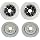 OEM Brake Rotor Kit for Jeep Grand Cherokee