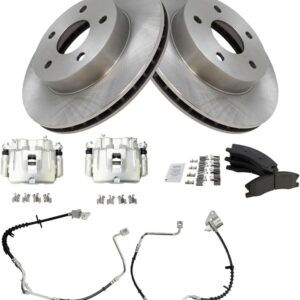 Jeep Grand Cherokee Front Ceramic Brake Pad & Rotor Kit