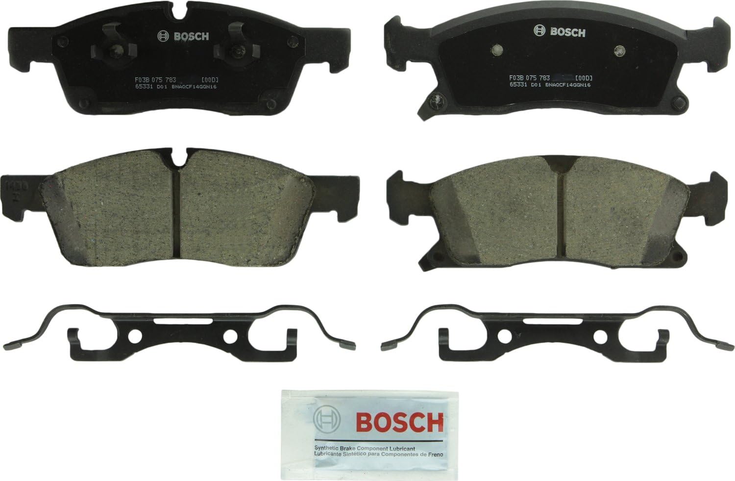 BOSCH BC1455 QuietCast Ceramic Brake Pads - Front Set