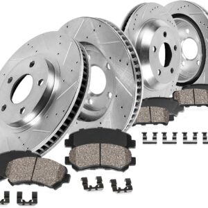 Front & Rear Brake Kit for Chrysler Aspen & Dodge Durango/Ram