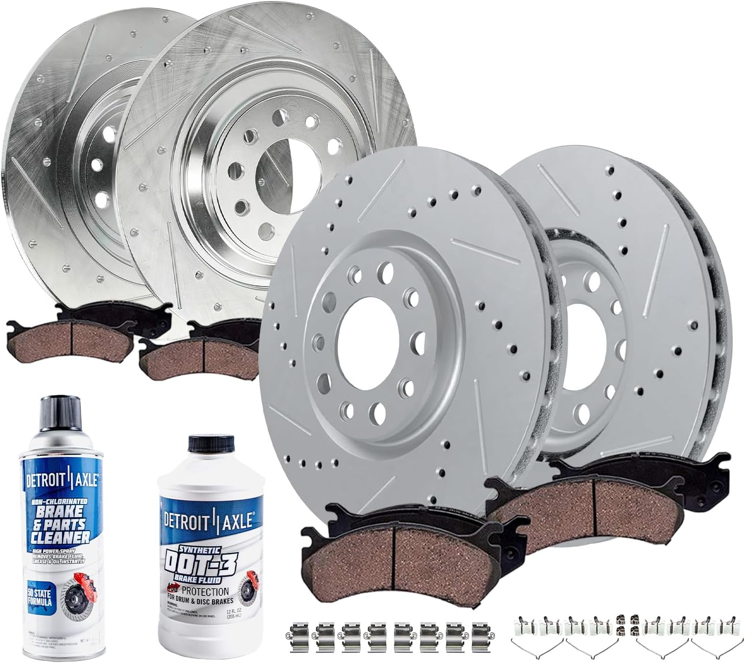 Detroit Axle Brake Kit for 2016-2023 Jeep Cherokee