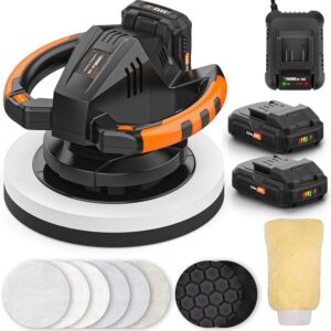 THINKWORK 20V Cordless Buffer Polisher, 10" Kit