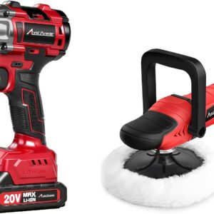 Avid Power Car Buffer Polisher & Impact Wrench Kit