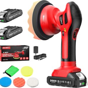 Cordless Car Buffer/Polisher Kit - 21V, 6"