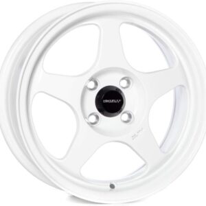 Circuit Performance CP22 15x6.5 White Wheels 4x100 +35mm