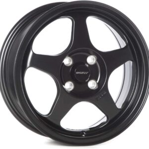 Circuit CP22 15x6.5 Flat Black 4x100 Wheels +35mm