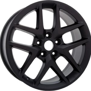 18x8 Matte Black Wheel Rim Fits Honda Civic 2022-24