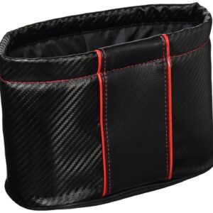 Carmate Slim Dust Mini Carbon Red Trash Trap DZ329