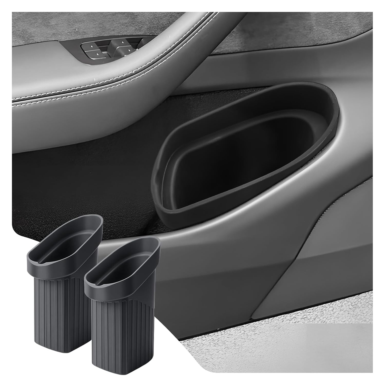 LUWU Car Trash Can for F-150 2021-2026 (2-Pack)