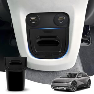 Hyundai Ioniq 5 Car Trash Can - Odor-Proof Console Bin
