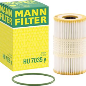 Mann Filter HU 7035 Oil Filter Cartridge - Audi Compatible
