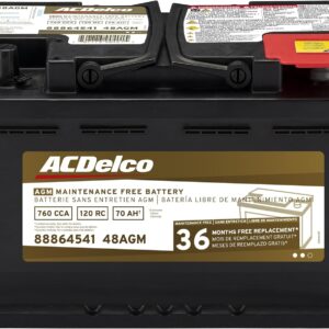 ACDelco Gold 48AGM Battery, 36-Month Warranty