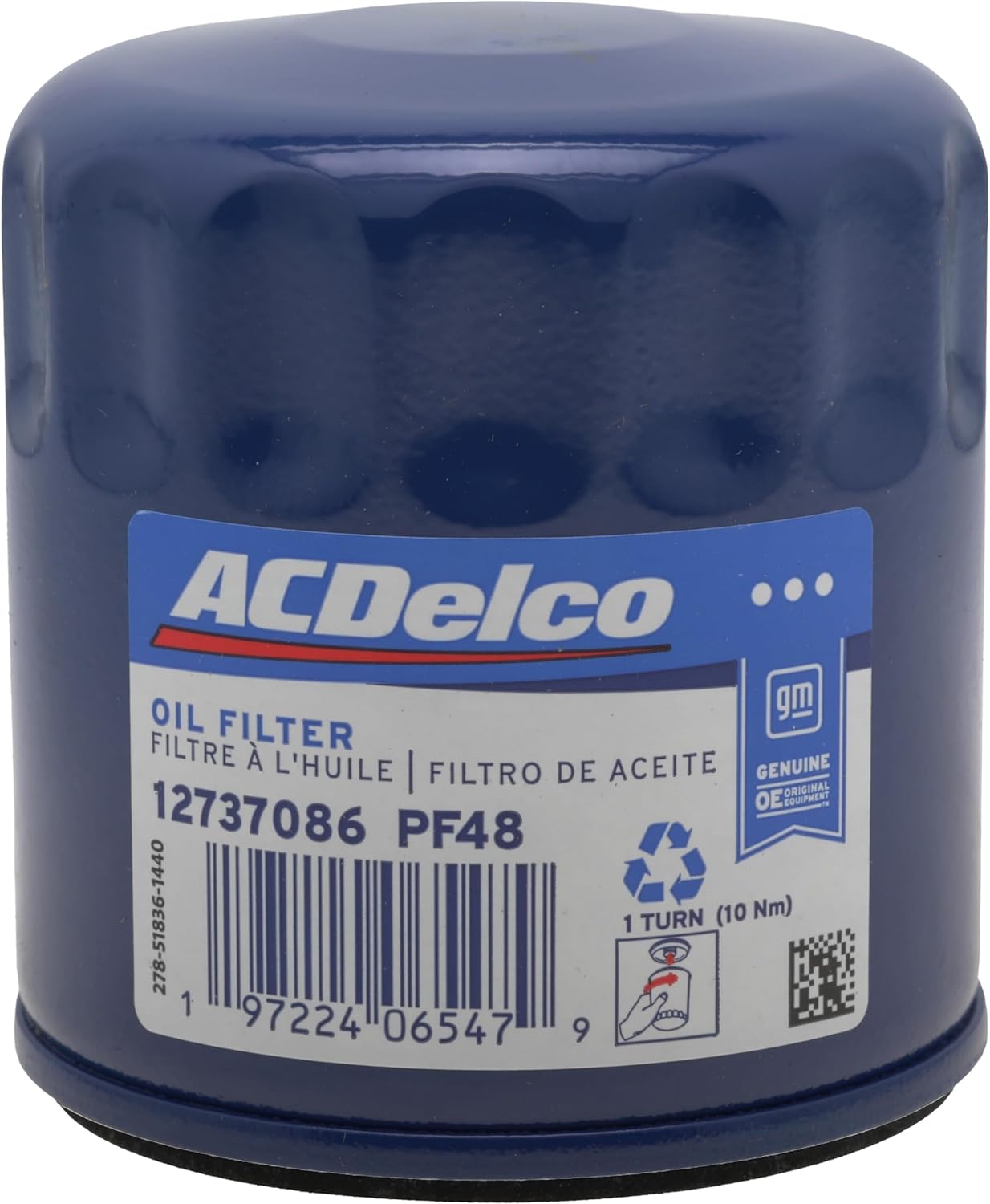 ACDelco GM Original Equipment PF48 Oil Filter