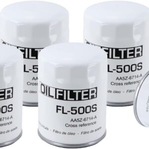 Kefly FL-500S Oil Filter (6 Pack) – Fits Ford, Chevy & More