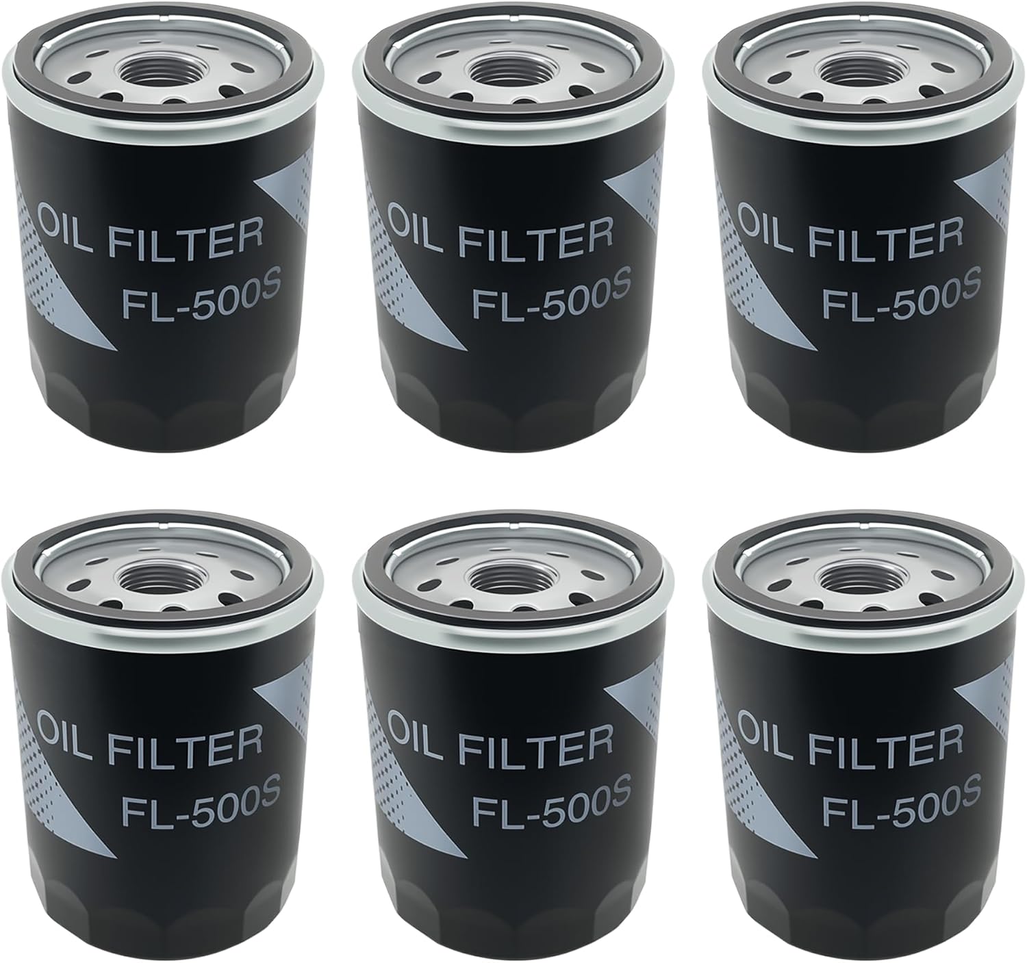 6-Pack Oil Filters Replacement for Ford Mustang F-150