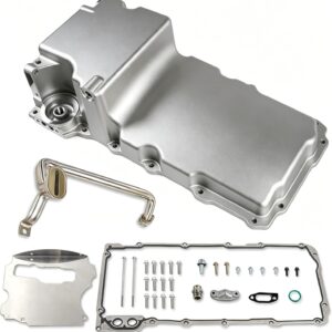 LS Engine Aluminum Oil Pan Kit for GM V8, Low Profile