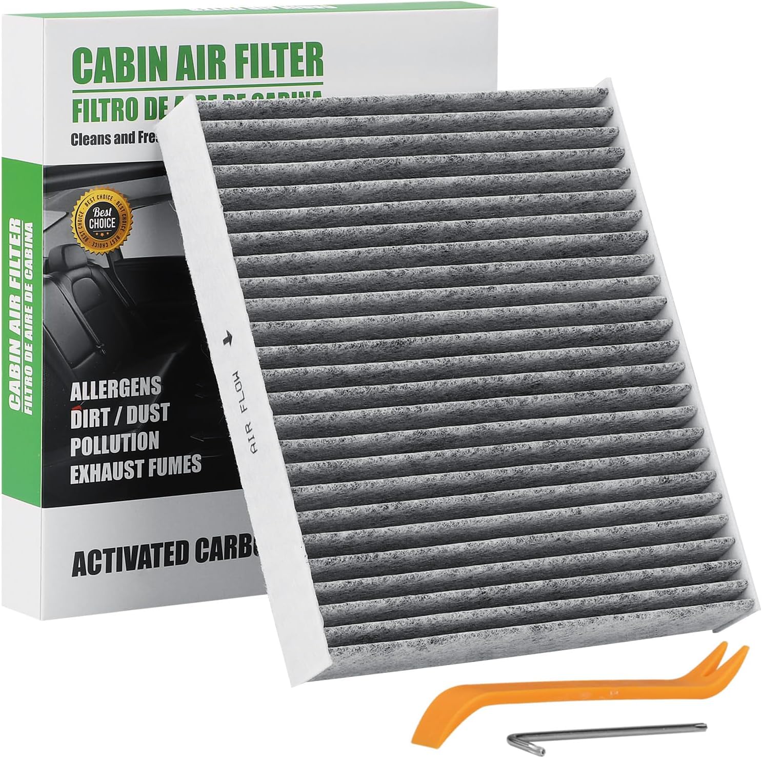 Activated Carbon Cabin Air Filter for Toyota/Lexus 2016-2025