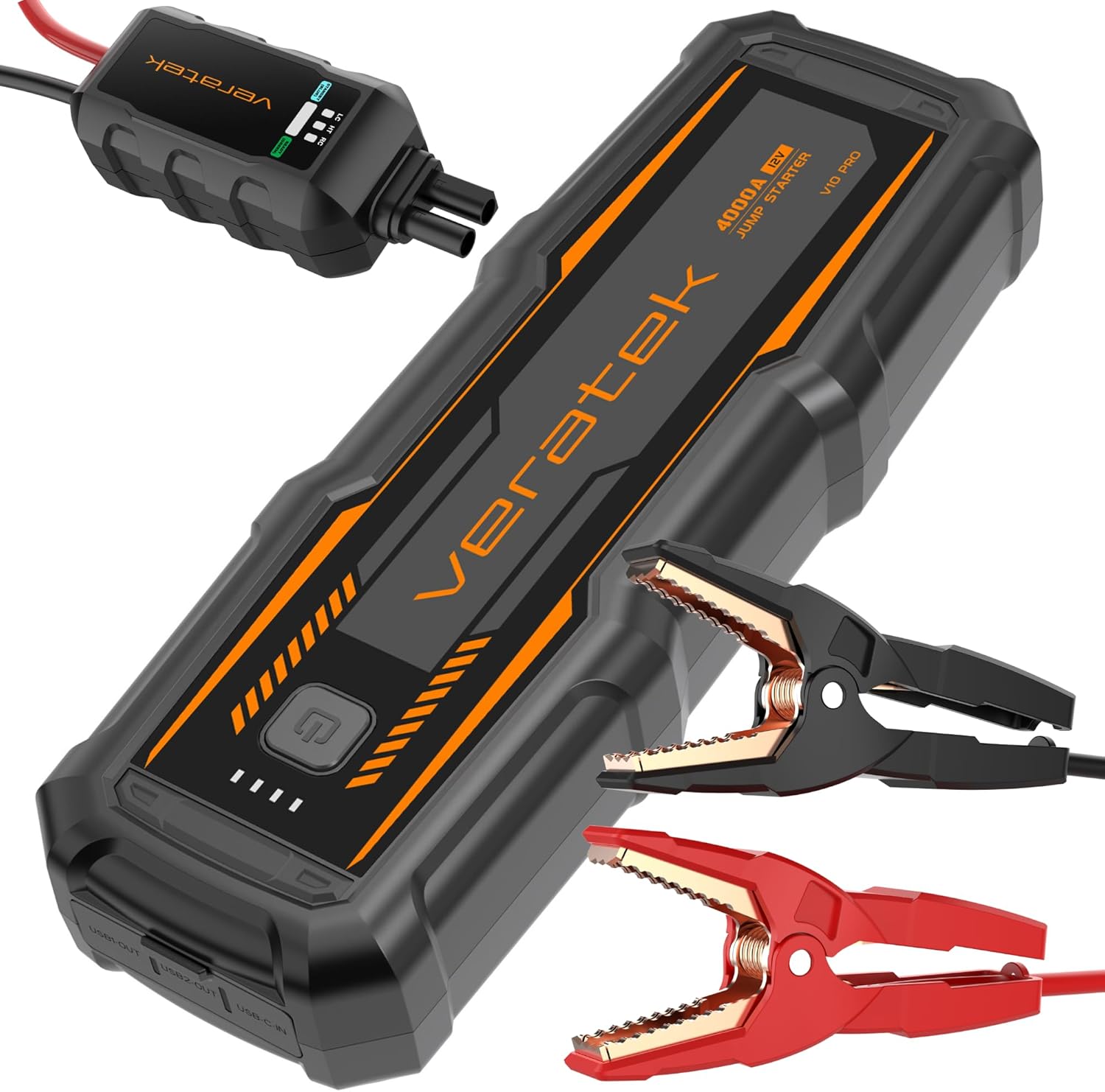 ReelCharge Veratek V10 Pro 4000A Car Jump Starter