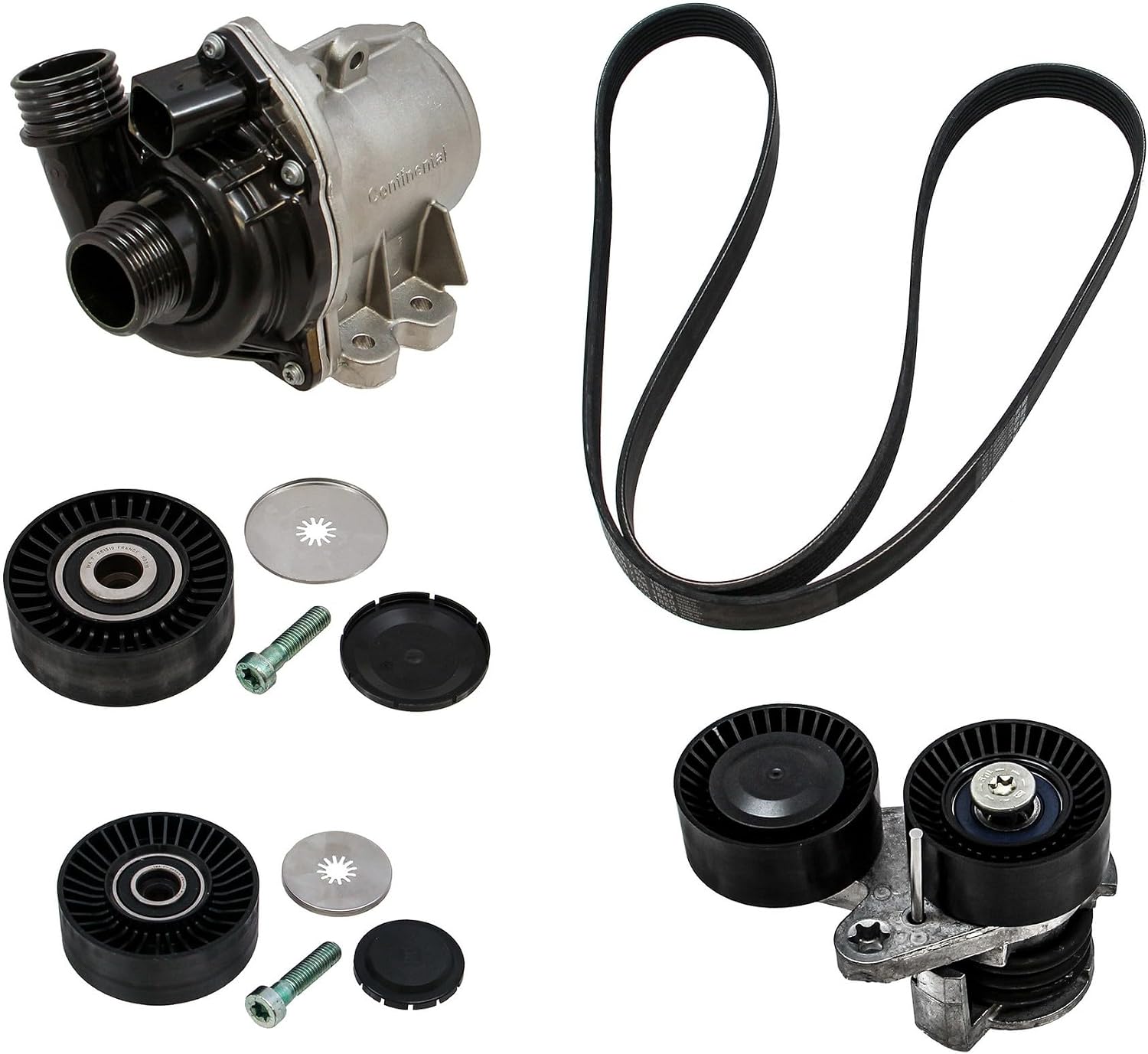 OE Serpentine Belt Kit for BMW 535xi 2008 3.0L L6