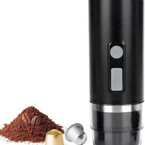 Portable Espresso Maker for Travel & Car Use
