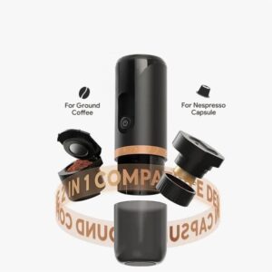 TECJHJZ Portable Coffee Maker - Travel Espresso Machine