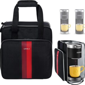 LEFOR·Z Travel Bag for Keurig K-Mini Coffee Maker