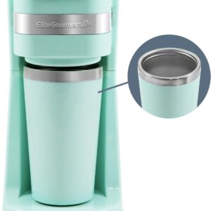 Elite Gourmet Single-Serve Coffee Maker w/ Mug