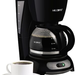 Mr. Coffee 4-Cup Coffee Maker – Black
