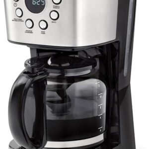 Starfrit 12-Cup Programmable Coffee Maker - Stainless Steel