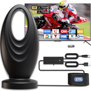 JoyfulPaws 2025 HD TV Antenna - 2200 Miles Range