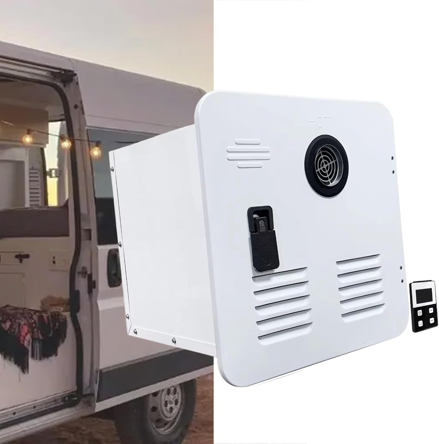 55,000 BTU Propane Tankless RV Water Heater - White